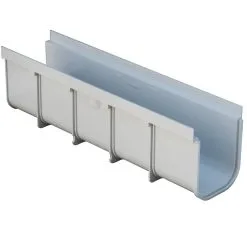 FIRST PLAST FRANCE SA Caniveau PVC CSA130 - Long. 1,3m X Larg. 50mm X Haut. 150mm