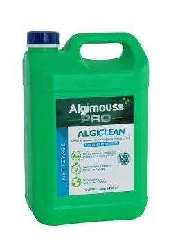 Algimouss ALGICLEAN 5L Nettoyant Et Degraissant Dallages Et Sols Ciment - Concentre A Diluer