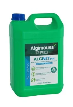 Algimouss ALGINET BOIS 5 L Nettoyant Renovateur Bois