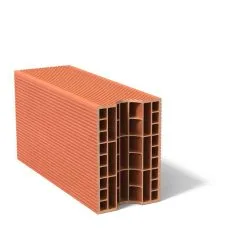BOUYER LEROUX Brique De Mur Terre Cuite THERMO'BRIC G7 - Long. 57cm X Larg. 20cm X Haut. 20cm