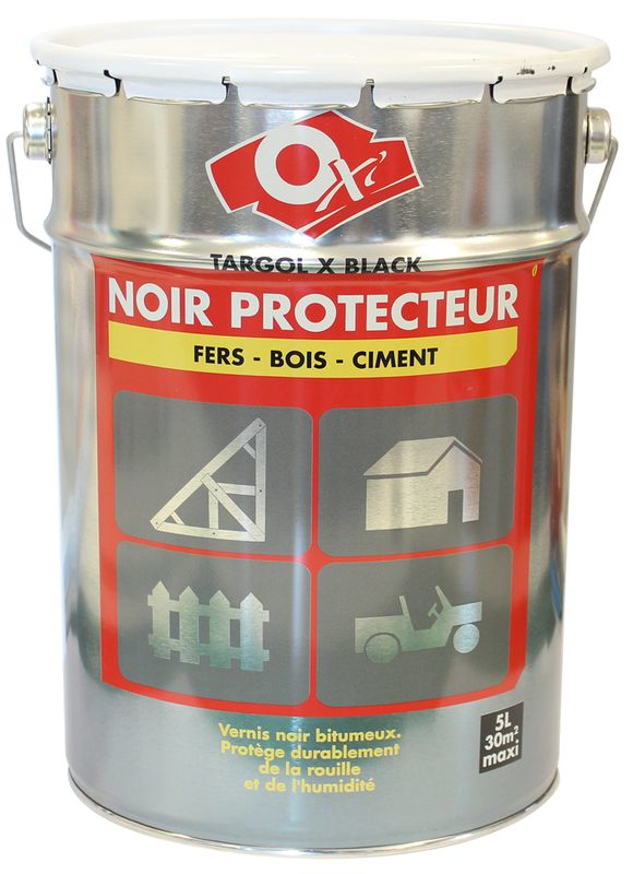 DURIEU SA Vernis Brillant NOIR PROTECTEUR TARGOL X BLACK Noir 200 L 3 DURIEU SA Vernis Brillant NOIR PROTECTEUR TARGOL X BLACK Noir 200 L