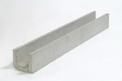 LEGOUEZ SAS Caniveau Beton DRAINECO 100 - Long. 1m X Larg. 155mm X Haut. 120mm