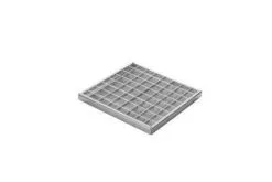 LEGOUEZ SAS GRILLE CAILLEBOTIS ACIER GRE 25 POUR EMBOITEMENT