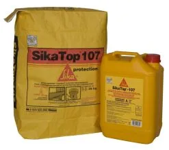 Micro-mortier SikaTop 107 Protection Gris Kit De 25kg