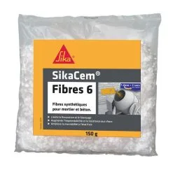 Fibres Synthetiques Pour Micro-betons Et Mortiers SikaCem Fibres 6 150GR