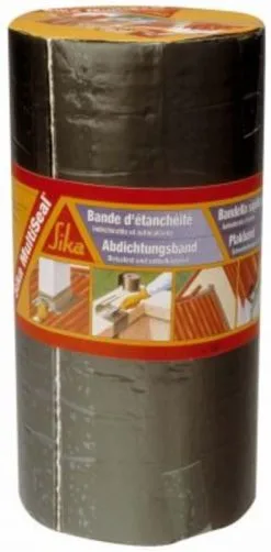 Bande D'etancheite Polyester SIKA MULTISEAL Pour Toiture, Terrasse, Façade Rouleau Long. 10m X Larg. 0,03m