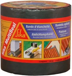 Bande D'etancheite Polyester SIKA MULTISEAL Pour Toiture, Terrasse, Façade Rouleau Long. 10m X Larg. 0,1m