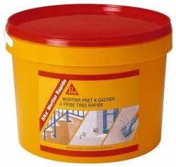 Mortier De Reparation SIKA MORTIER RAPIDE Gris Seau De 5,3kg