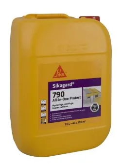 Protection Hydrofuge Et Oleofuge Pour Sol, Façade Et Toiture Sikagard 790 All˗in˗One Protect 20L