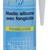 GEB BARTHELEMY SAS Mastic Silicone GEBSICONE W Translucide - Cartouche De 310ml