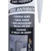 GEB BARTHELEMY SAS Silicone Tous Supports Gris Anthracite - Cartouche De 280ml