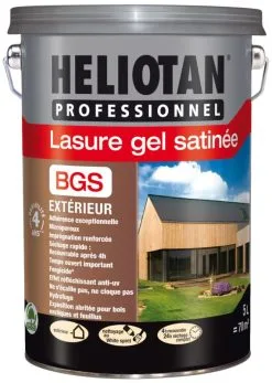 PPG AC FRANCE Lasure Gel Satinee Heliotan Professionnel BGS Chene - Bidon De 5L