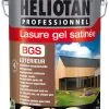 PPG AC FRANCE Lasure Gel Satinee Heliotan Professionnel BGS Naturel - Bidon De 5L