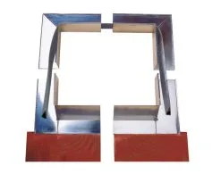 ACHARD ABERGEMENT ZINC UNIVERSEL REGLABLE DE 30 A 53 CM