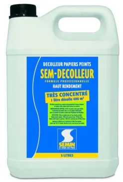 Semin DECOLLEUR PAPIER PEINT SEM DECOLLEUR BIDON 5 L