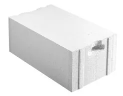 XELLA THERMOPIERRE SA Bloc De Beton Cellulaire A Poignee Et A Emboitement THERMO 36,5 TPE - Long. 62,5cm X Haut. 25cm X Ep. 36,5cm - R = 4,05