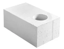 XELLA THERMOPIERRE SA Bloc Beton Cellulaire De Chainage Vertical THERMO 36,5 TA - Long. 62,5cm X Haut. 25cm X Ep. 36,5cm - R = 4,05