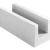 XELLA THERMOPIERRE SA Bloc Beton Cellulaire De Chainage Horizontal THERMO 25 TU - Long. 62,5cm X Haut. 25cm X Ep. 25cm - R = 2,78