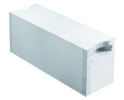 XELLA THERMOPIERRE SA Bloc De Beton Cellulaire A Poignee COMPACT 20 TP - Long. 62,5cm X Haut. 25cm X Ep. 20cm - R = 1,83