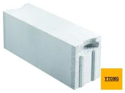 XELLA THERMOPIERRE SA Bloc De Beton Cellulaire A Poignee A Emboitement COMPACT 20 TPE - Long. 62,5cm X Haut. 25cm X Ep. 20cm - R = 1,83