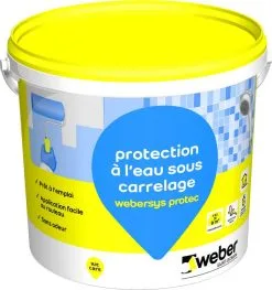 SAINT GOBAIN WEBER France ETANCHEITE SOUS CARRELAGE WEBER.SYS PROTEC 7KG LSN