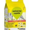 SAINT GOBAIN WEBER France Mortier De Reparation LSN WEBEREP RAPIDE Gris Clair (beton) Sac De 5kg