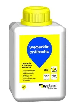 SAINT GOBAIN WEBER France PROTECTION POUR JOINTS, CARRELAGES ET PIERRES NATURELLES LSN WEBER.KLIN ANTITACHE 0,5L