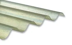 ONDULINE Plaque Ondulee Grande Onde Polyester GO 92 ˗ 5 Ondes 1/2 - 3,04 M X 0,92 M - Epaisseur : 1,2 Mm - Incolore