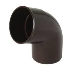 Nicoll COUDE MALE/FEMELLE 67°30 DIAMETRE 80 MARRON - CR6GTM