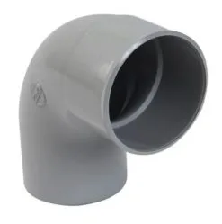 Nicoll COUDE MALE/FEMELLE 87°30 DIAMETRE 80 GRIS - CR8GT