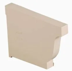 Nicoll FOND GOUTTIERE GAUCHE POUR PROFILE ELITE SABLE - FG30S