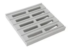Nicoll GRILLE DE SOL SANS CADRE 200 X 200 GRIS CLAIR - GR20