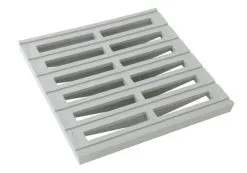 Nicoll GRILLE DE SOL SANS CADRE 250 X 250 GRIS CLAIR - GR25