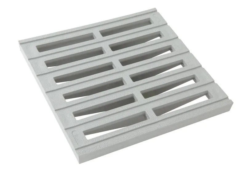 Nicoll GRILLE DE SOL SANS CADRE 250 X 250 GRIS CLAIR - GR25 3 Nicoll GRILLE DE SOL SANS CADRE 250 X 250 GRIS CLAIR - GR25