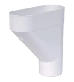 Nicoll JAMBONNEAU POUR TUBE EAU PLUVIALE TD80 BLANC - UJAM80B