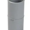 Nicoll MANCHON FEMELLE/FEMELLE POUR TUBE DESCENTE EAU PLUVIALE TD50 GRIS - UJJGT