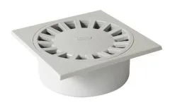 Nicoll SIPHON COUR 25X25 SORTIE 80 90 100 GRIS CLAIR - SC891G