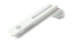 Nicoll SUPPORT DE CROCHET BLANC HAUTEUR 134 MM - ASCRB