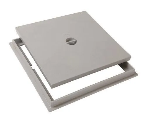 Nicoll TAMPON DE SOL AVEC CADRE 300 X 300 GRIS CLAIR - TRC30 4 Nicoll TAMPON DE SOL AVEC CADRE 300 X 300 GRIS CLAIR - TRC30 – Image 2