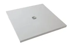 Nicoll TAMPON DE SOL SANS CADRE 400 X 400 GRIS CLAIR - TR40