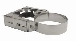 Joncoux BRIDE MURALE REGLABLE 120 A 200 MM RENFORCEE DOUBLE PAROI Ø153