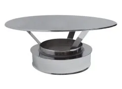 Joncoux CHAPEAU + FINITION HAUTE DOUBLE PAROI Ø250