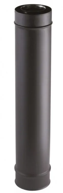 Joncoux Tuyau Inox / Galva Non Isole Pour Appareil Granules De Bois (pellets) APOLLO Diam. 100/150 Mm - Long. 1m