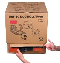 UBBINK FRANCE Closoirs De Faitage Duo-Roll L 310 Mm L 50 M Brun