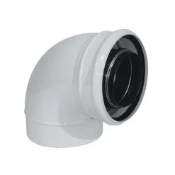 UBBINK FRANCE Coude Rolux Fioul 80/125 Fi In/ga 45°