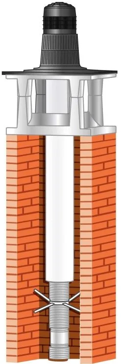 UBBINK FRANCE Kit Cheminee Avec Dalle Kit Cheminee Avec Dalle