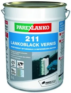 PAREXGROUP SA Revetement Bitumineux D'impermeabilisation LANKOBLACK Soubassement Seau De 4,75kg