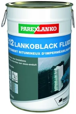 PAREXGROUP SA Revetement Bitumineux D'impermeabilisation LANKOBLACK Fondation Seau De 25kg
