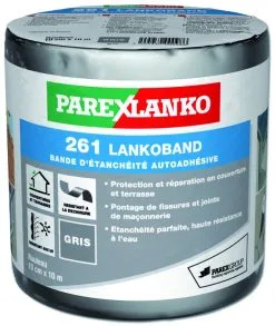 PAREXGROUP SA BANDE D ETANCHEITE 261 LANKOBAND GRIS 10CMX10M