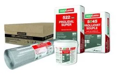 PAREXGROUP SA ISOLATION PHONIQUE PLAQUE KIT PLAK PLUS 522 GRIS 60M2